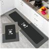 Diatom Mud Water-absorbing Quick-drying Kitchen Floor MATS, Home Floor MATS, Water-absorbing Anti-slip Quick-drying Bathroom Door MATS