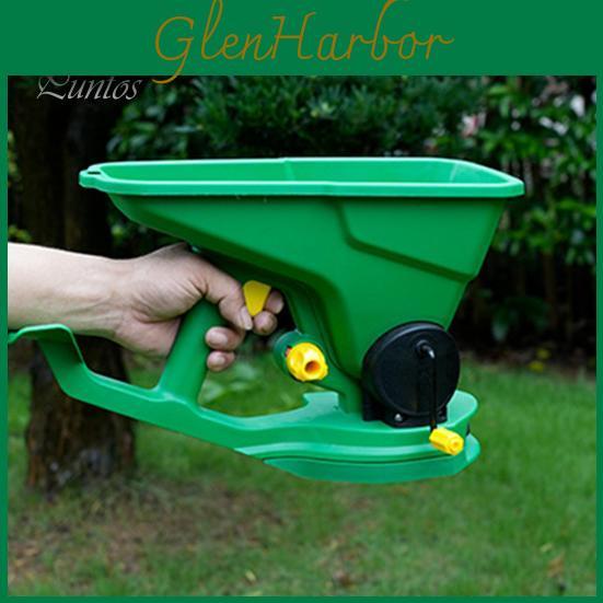 5 15l Handheld Planter Gear Portable Gardening Spreader Easy To Use Energysaving Seeder Walkfree Large Capacity Planter For Garden Lawn Farm