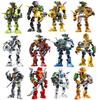 Бионические Строительные Блоки «Воин Будущего» - Образовательная Фигурка Робота, Конструктор DIY для Детей