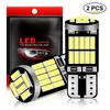 2 шт. W5W T10 светодиодные лампы Canbus 4014 26SMD 6000K 168 194 Led 5W5 Внутренний купол автомобиля для чтения номерного знака Сигнальная лампа Белый Желтый Синий