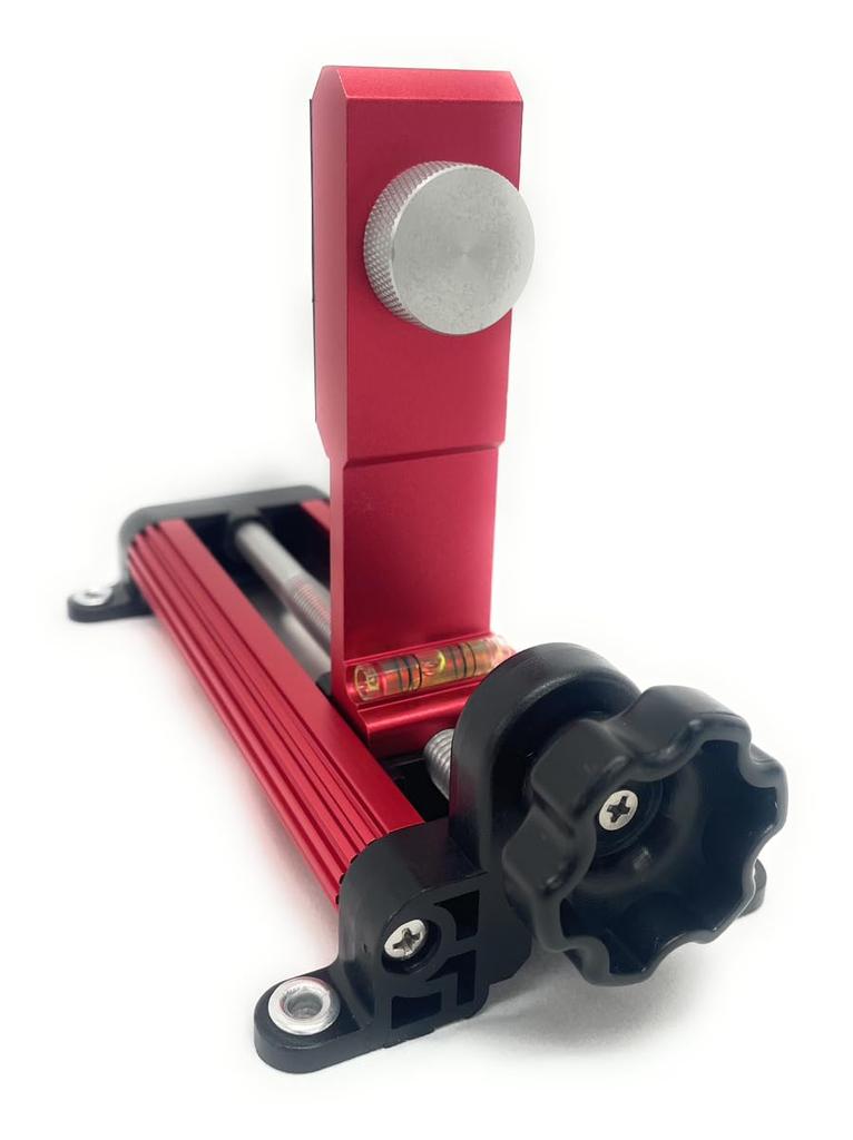 Light Sky Holder Tool Magnet Type Strong Laser Marker Marker Holder Magnet Level Level No Tripod Required Clamp Lifting Adjustment Function (Red)