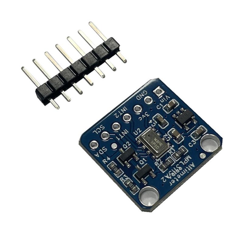 Low Power Consumption Compact Sensors for Temperature Pressure and Altitude Detection Featuring High Sensitivity Adjustable Sampling