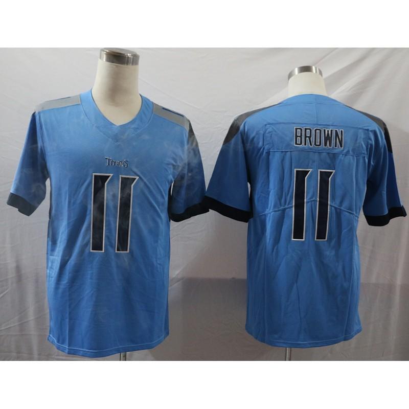 NFL Tennessee Titans Custom Embroidered Football Jersey Men Women Sportswear Lightweight Cotton Blend Team Apparel