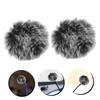 Sosoport 2-Piece Microphone Windscreen, Furry Windscreen