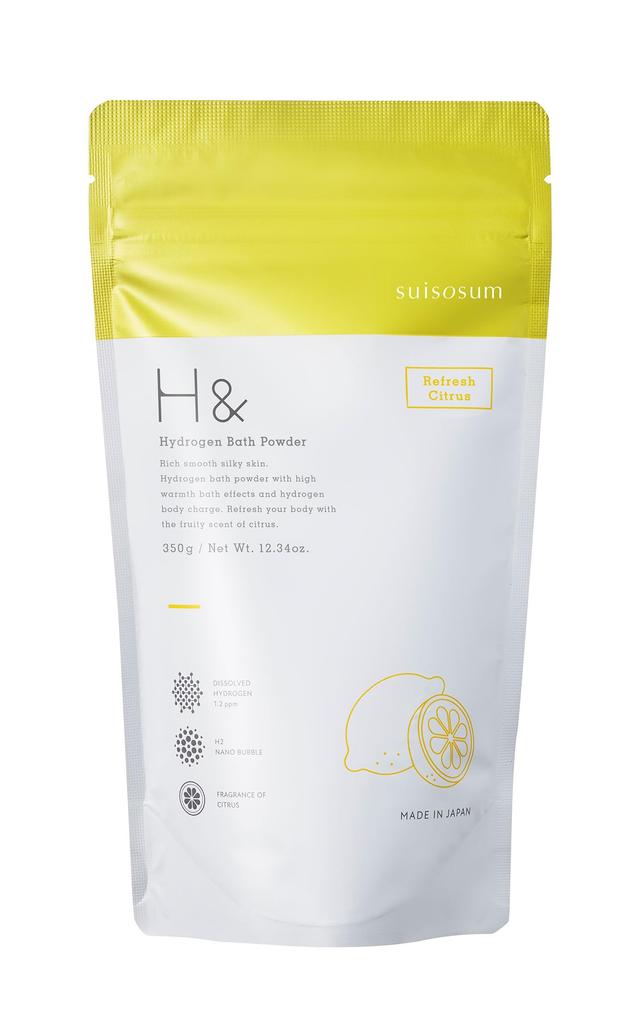 Bath Salts Hydrogen Carbonate Bubbles Envelop Your Whole Body X Gift X Made In Japan X Measuring Spoon H&Ash& High-Concentration [Warm Included]