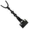 Plastic Portable Luminous Head 360 degrees  Rotating Fishing Rod Bracket Holder Back Hanging Stand