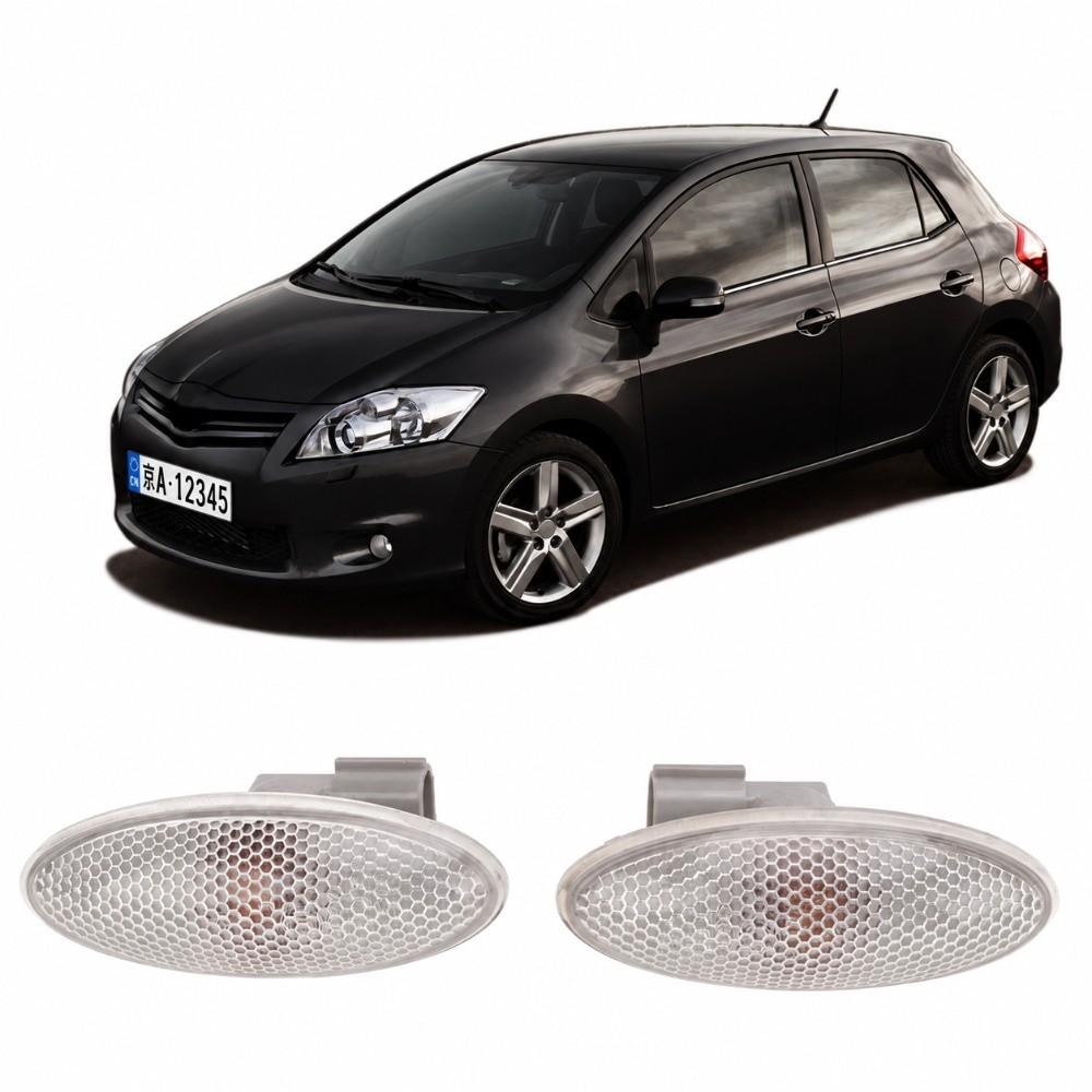 2Pcs Replacement Part Turn Signal Lamp LED Side Turn Signal Light For Corolla
