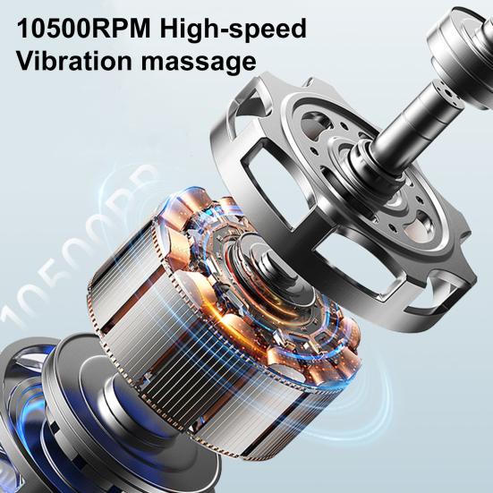 Электрический инструмент для скребкового массажа мышц с подогревом и вибрацией Портативный скребок для массажа Гуа Ша для расслабления всего тела, облегчения боли