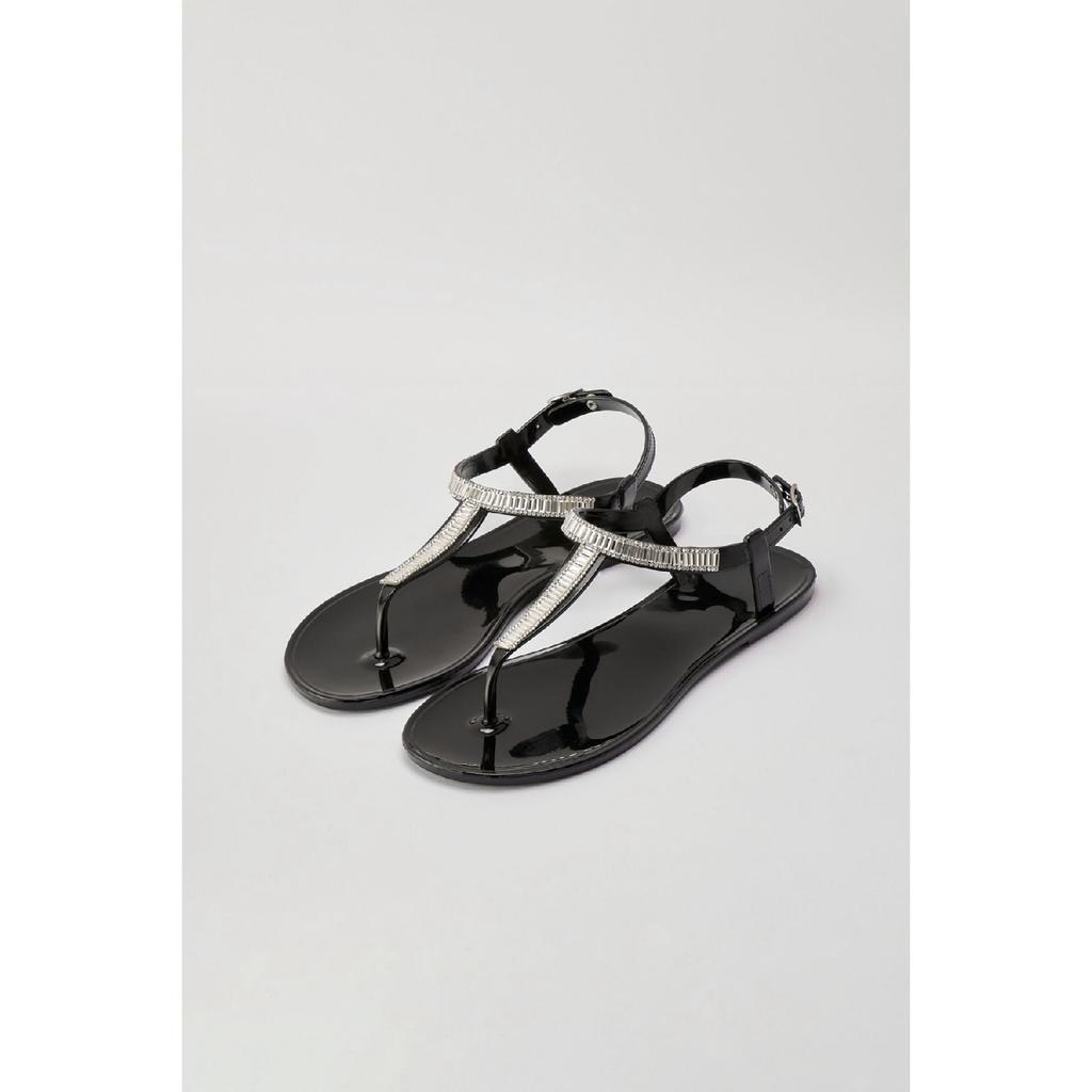 Mia Black Stone Finger Gel Summer - Daily Sandals
