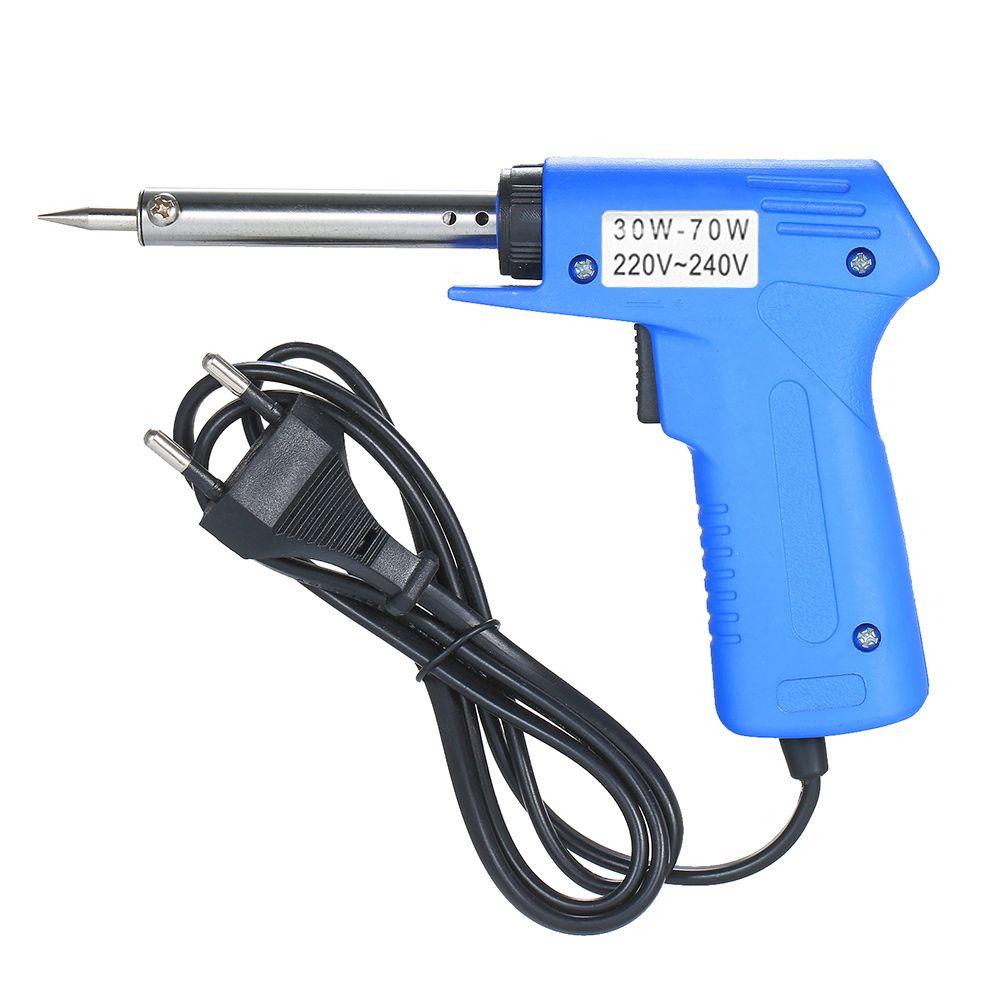 30W/70W EU Plug Internal/External Heat Welding Torch Double Power Soldering Iron Welding Tools