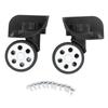 Luggage Universal Wheels Silent Shock Absorbing Replacement Suitcase Caster for Travel Suitcase 2pcs