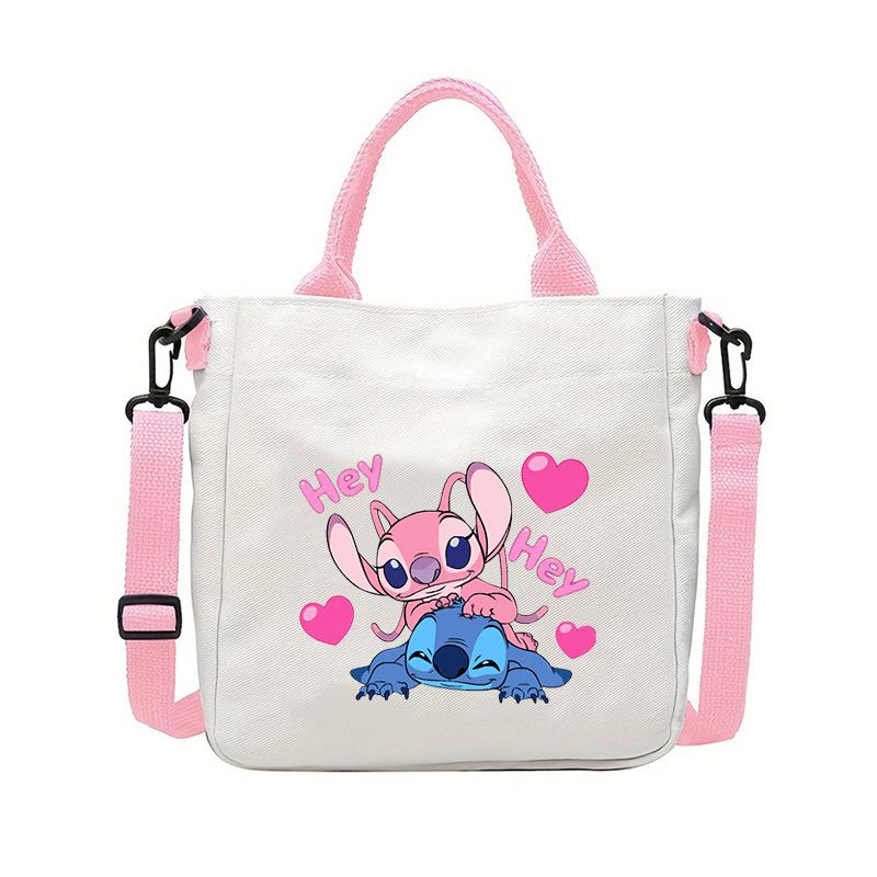 Anime Peripheral Cartoon Printed Student Shoulder Bag Women'S Oblique Span Handbag