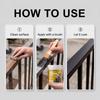 Vyreth Rust Converter Paint for Home Metal Doors & Railings - Easy Anti-Rust, Clean, Color-Changing All-in-One.