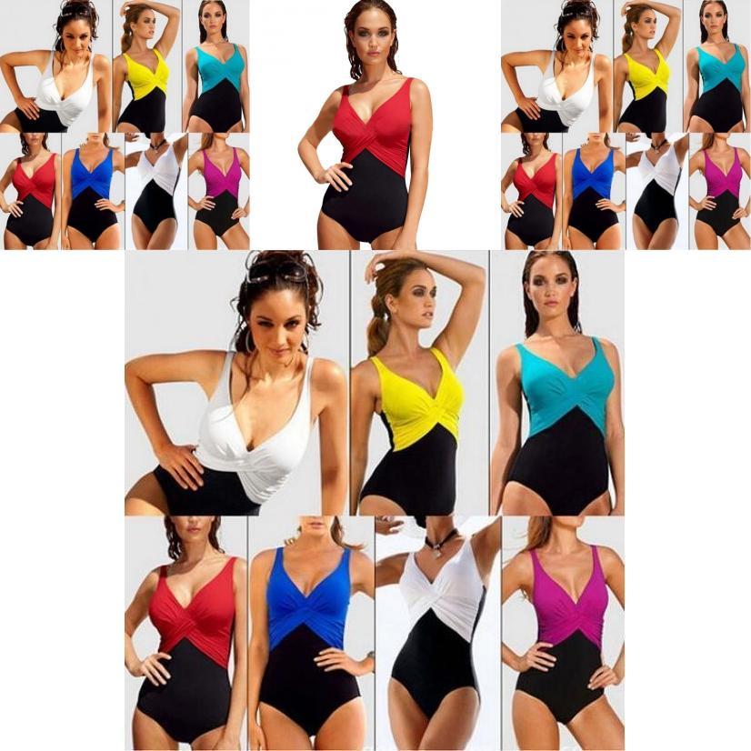 Luxurious Summer Sexy Women One Piece Bikini Monokini With Padded Comfort And Style