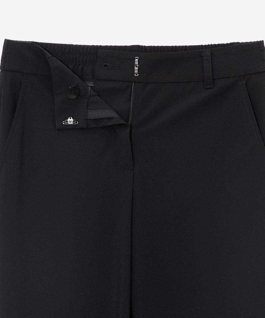 MIND BRIDGE WOMEN [W] Slim Tapered Tricot Banding Slacks