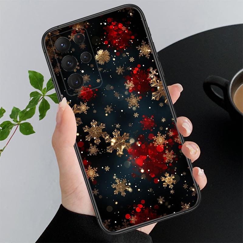 Christmas Tree Ball Phone Case For Samsung A55 A16 A56 A36 A35 A15 A53 A54 A33 A34 A25 A05S A52 A52S A14 A24 A26 A71