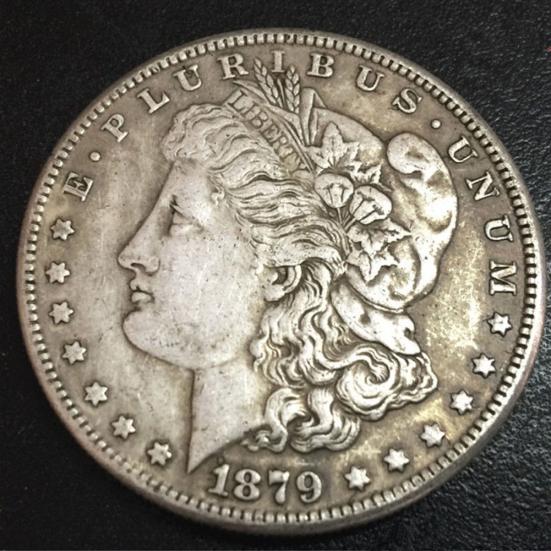 Моделирование поддельного Моргана, памятная монета на один доллар, коллекция колец, подарок