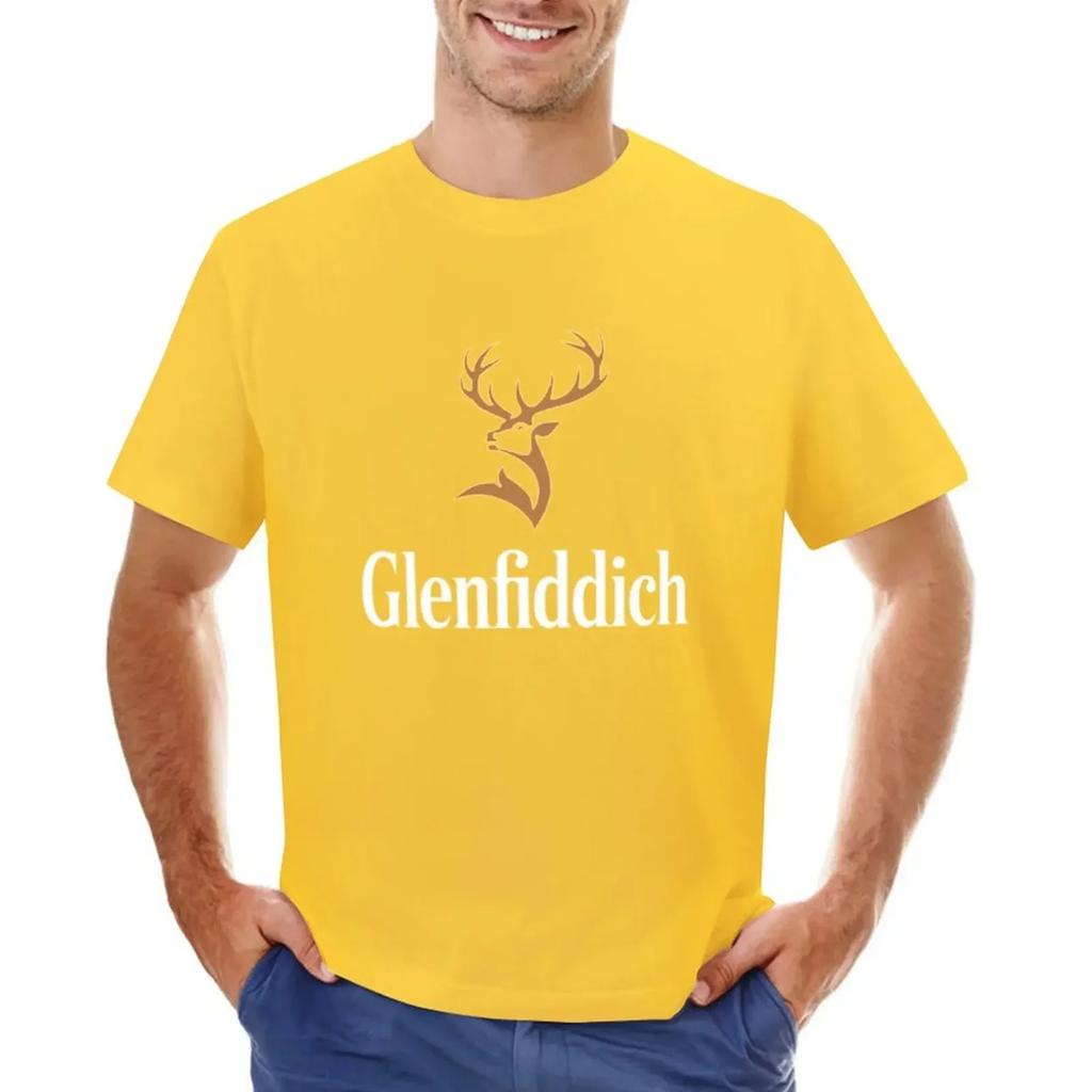Glenfiddich Classic T-shirt anime clothes aesthetic clothes graphics oversized t shirt men
