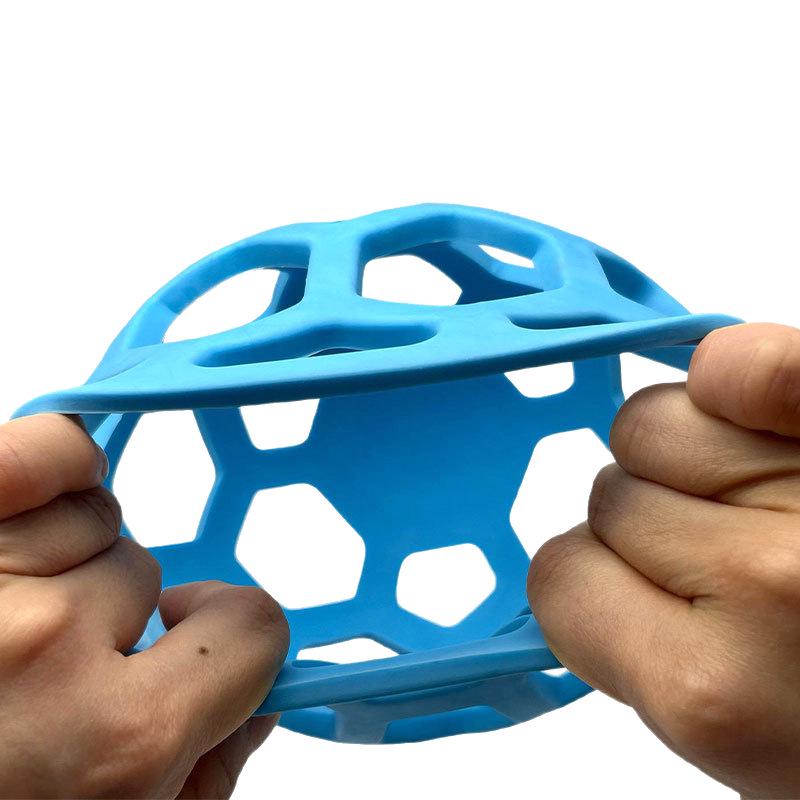 Интерактивный полый мяч из ТПР для собак - Устойчивый к укусам и безопасный для зубов