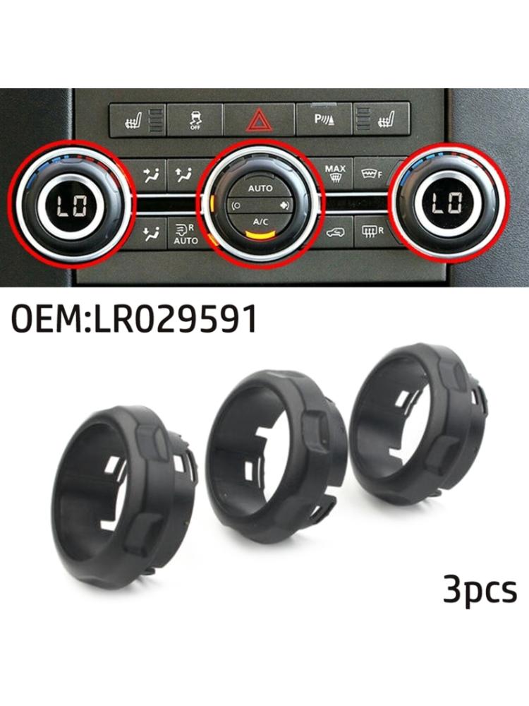 Upgraded A/C Air Conditioning Control Switch Knob Button ABS-material Easy Installation Car Interior cessories ABS-