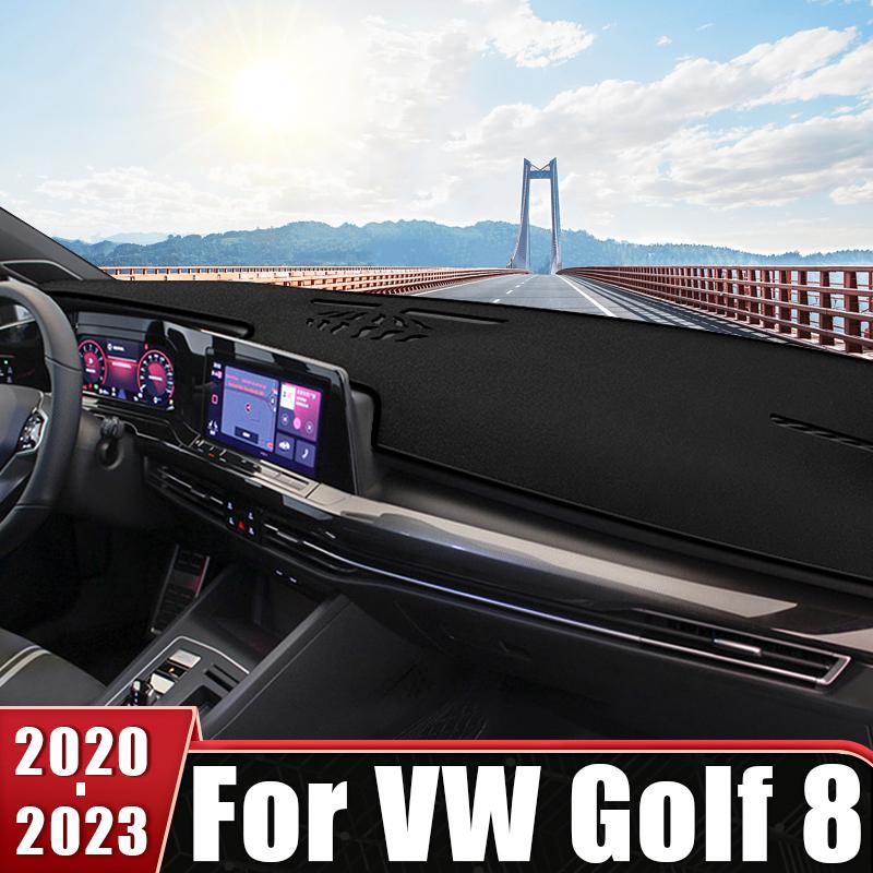 For Volkswagen VW Golf 8 MK8 Car Dashboard Cover Mat trument Carpets Anti-UV Non-Slip Pad Accessories