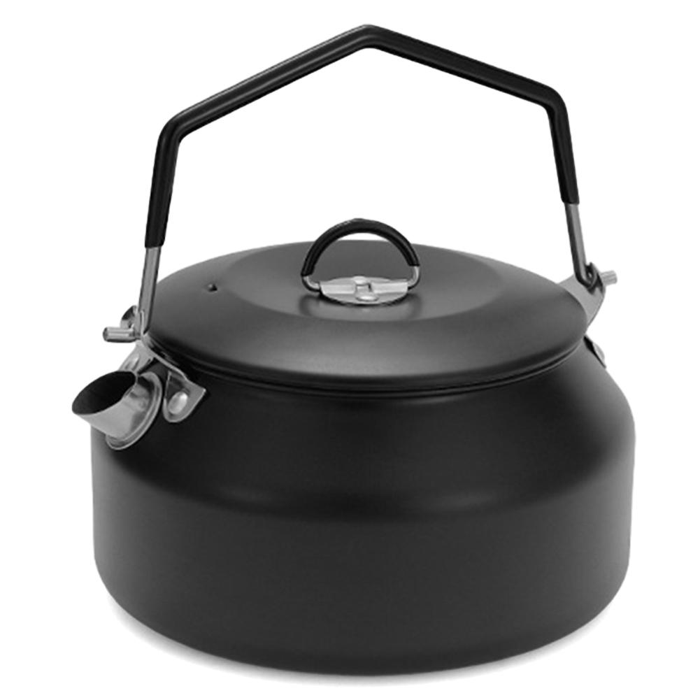 1л походный чайник из нержавеющей стали, чайник, кофейник, портативный чайник со свистком, кипящие чайники, уличный чайник