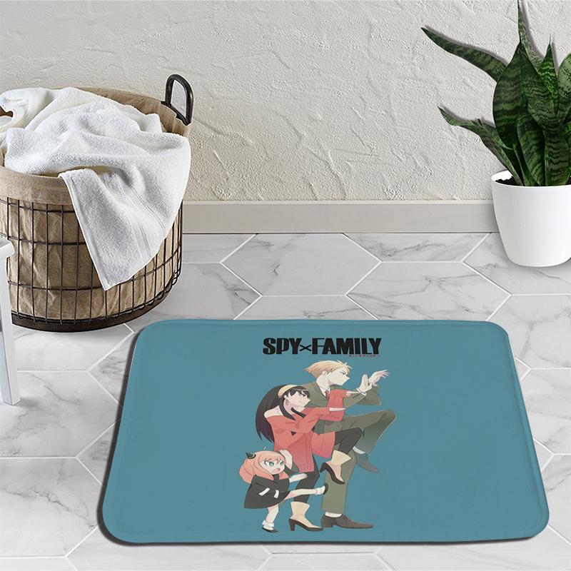 Семейный прикроватный коврик Spy X Anya Forger, дверной ковер Loid Yor Forger, мультяшный напольный коврик для гостиной, тапис, украшение, гобелен
