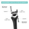 TOSEEK C70 No Logo Carbon Seatpost Light Weight 27.2/31.6mm Matte Black MTB Road Bike Seat Post Seat Tube Bicycle Parts