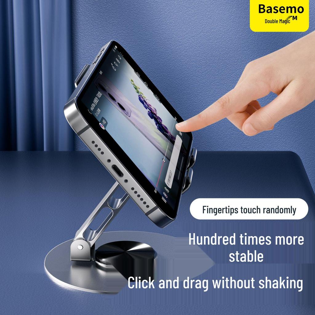 Beimo Полностью металлический настольный держатель для телефона и планшета с вращением на 360° для iPad