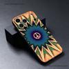 Peace and Love Phone Case For iPhone 17,16,15,14,13,12,11,Pro,Max,Plus Black Soft Cover