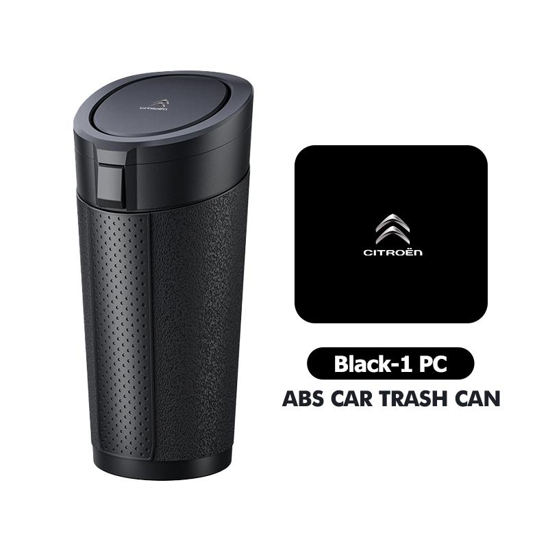 KDXF2 Car Trash Bin Garbage Can Dustbin Waste Rubbish Basket Organizer For Citroen C5 C1 C2 C6 C4L DS3 DS4 DS5 C-Elysee Grand Berlingo