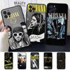 Гранж-группа N-Nirvana Для IPhone 17 16 15 14 13 12 11 Pro Max Plus Ударопрочный Черный Мягкий Чехол для Телефона