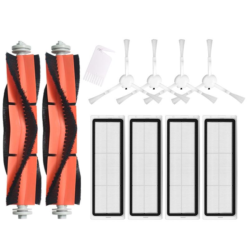 13/12/11/10/8 шт., сменные комплекты для основной щетки с фильтром Hepa для Xiaomi Mijia 1C/1T/STYTJ01ZHM/Dreame F9, аксессуары для роботов-пылесосов