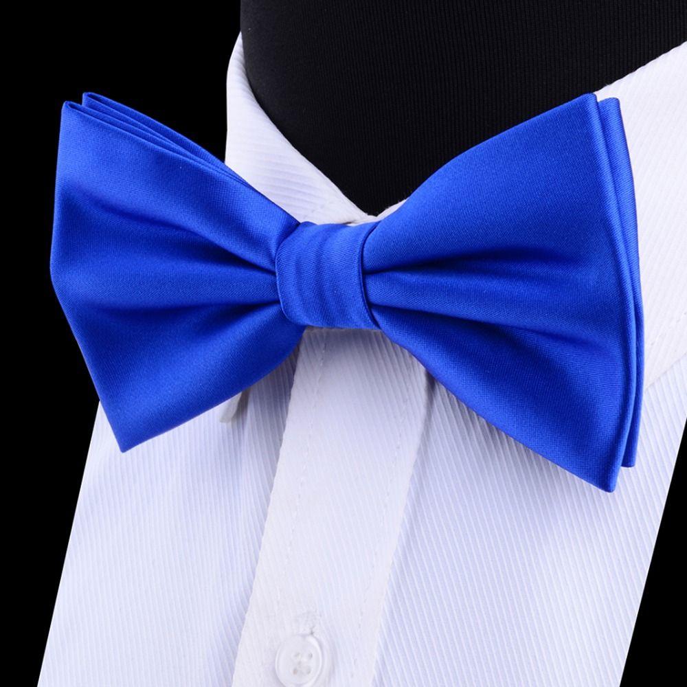 Necktie Wedding Tie Gourd Shape Formal  Business Ties Solid Classic Ties Self Tie Bowtie Men Ties