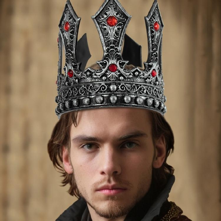 Королевская корона Головной убор для свадеб и маскарадов Регулируемый головной убор Антикварные тиары для сценических выступлений