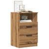 VidaXL Bedside Tables 2 Pcs Artisan Oak Engineered Wood, Cabinet, Bedroom Furniture, Support of 856847