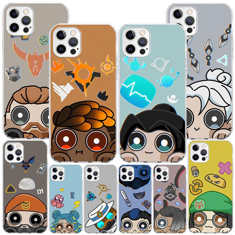 Game Valorant Cute Phone Case For iPhone 17 Air 16 Pro Max 16E 15 + 14 Plus 11 12 13 Mini 7 8 SE Gift Print Cover Fundas 16 Pro