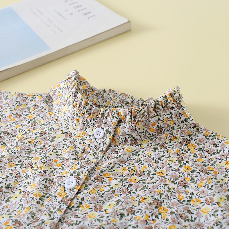 Fake Collar Female Floral Print Detachable Collars Mens Casual False Collar Shirt Tie Half Shirt Decor Nep Kraagie Gilrs