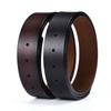 Replacement Craft DIY Genuine Leather Belt Classic Waistband No Buckle Girdle 3.3CM/3.7CM with Hole