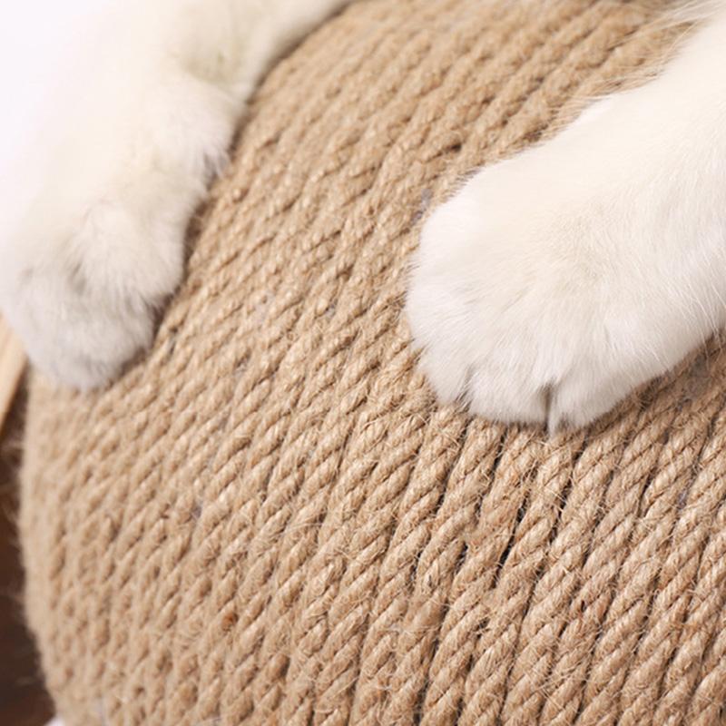 MT Pet Новая игрушка для кошек, интерактивная когтеточка для кошек, котенок, веревка из сизаля, мяч, царапины на лапах, шлифовка домашних животных, когтеточка для кошек