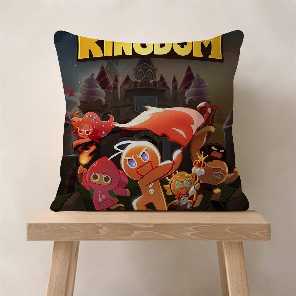 CCookie RRun KKingdom Чехол для подушки-кушона x Полиэстеровые Подушки для дивана Декоративные Подушки-плед Домашний Декор Наволочка