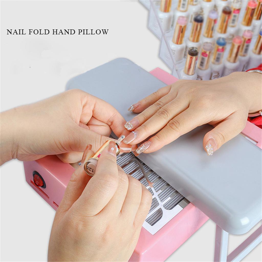 Складная подставка для маникюра для рук Подставка для подушки Подставка для подушки Настольный подлокотник Поддержка Инструмент для полировки Салон красоты
