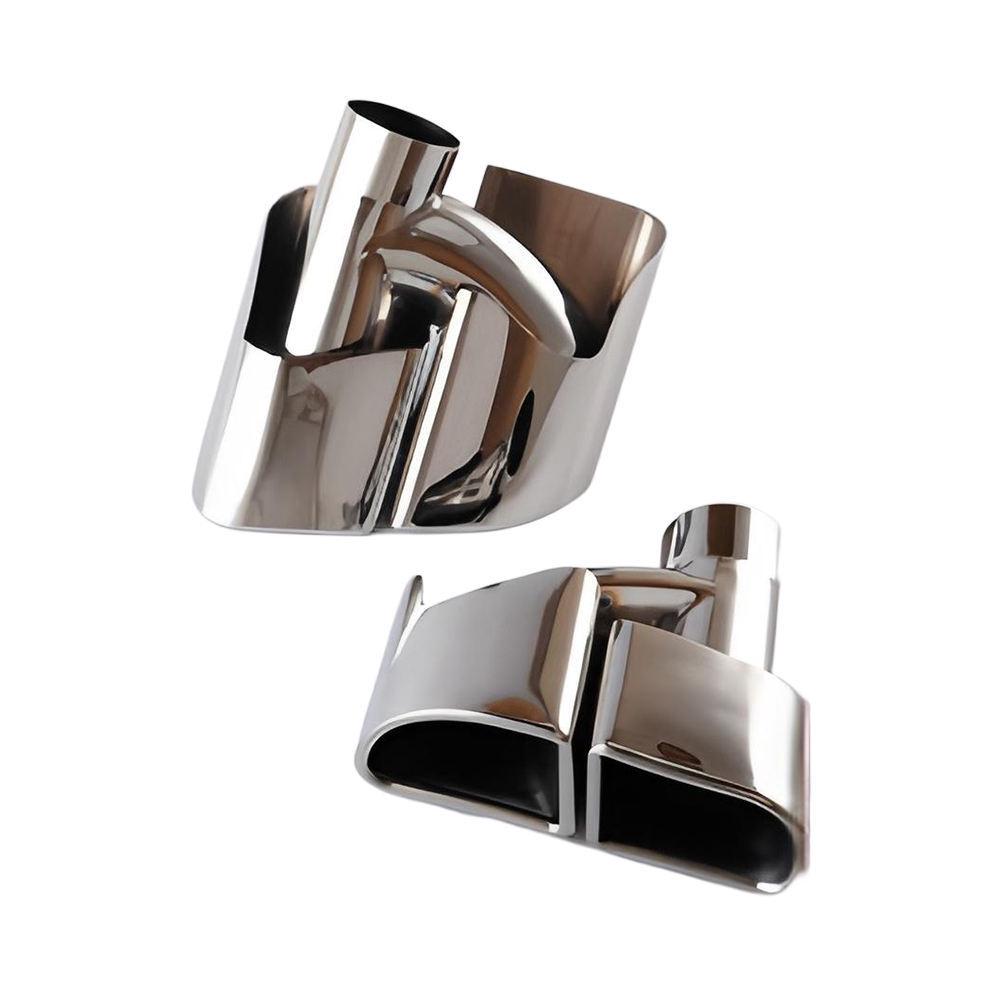 304 Stainless Steel Tailpipe for Porsche Panamera 970 Exhaust Upgrade