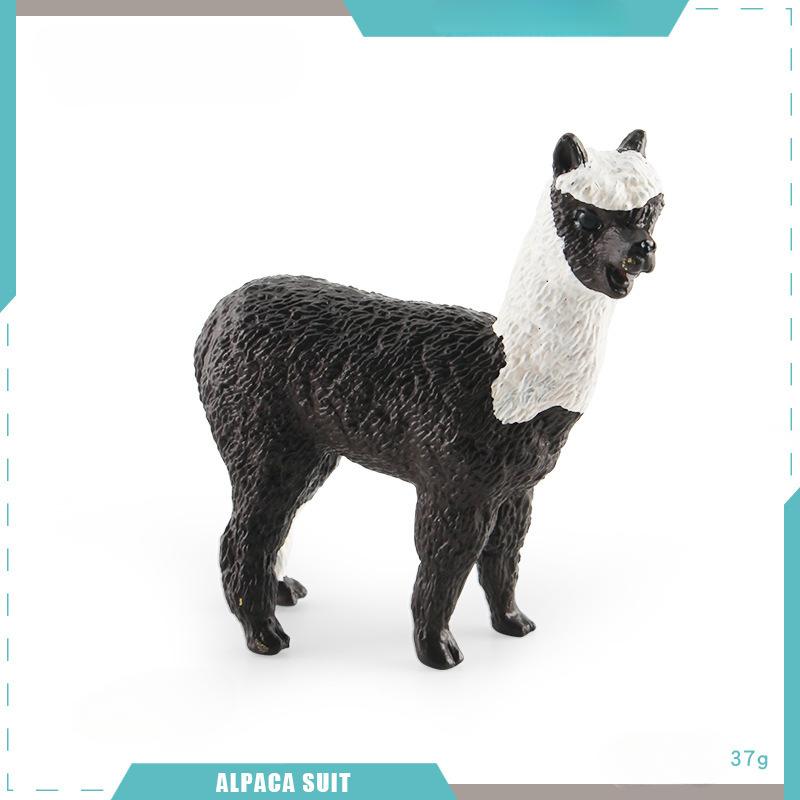 Simulation Animal Alpaca Model *** Camel Mini Desktop Decoration Static Ornament Toy