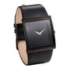 JewelryWe Watch Waterproof Popular Leather Strap Analog Bracelet Watch Business Casual Birthday Anniversary Christmas Day Present Black Men's