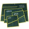 6/8/12/25 Pocket Grids Canvas Roll Spanner Wrench Tool Storage Organizer Bag