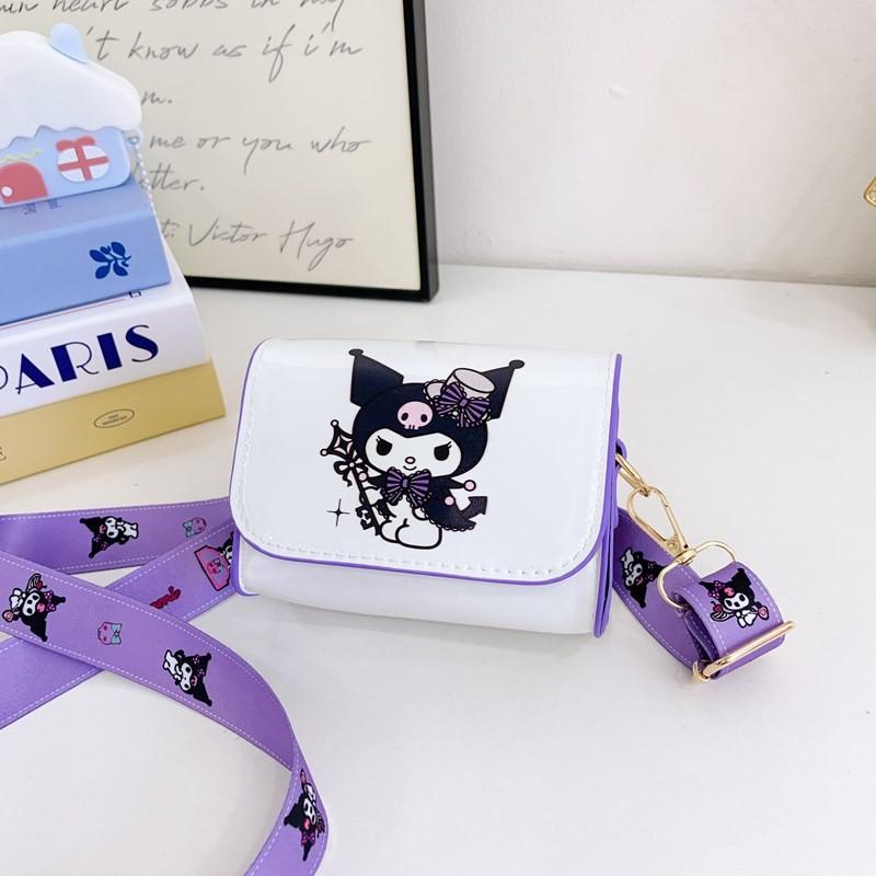 Мини-сумка через плечо Hello Kitty для девочек, из ПУ, легкая, с принтом животных, для детского сада