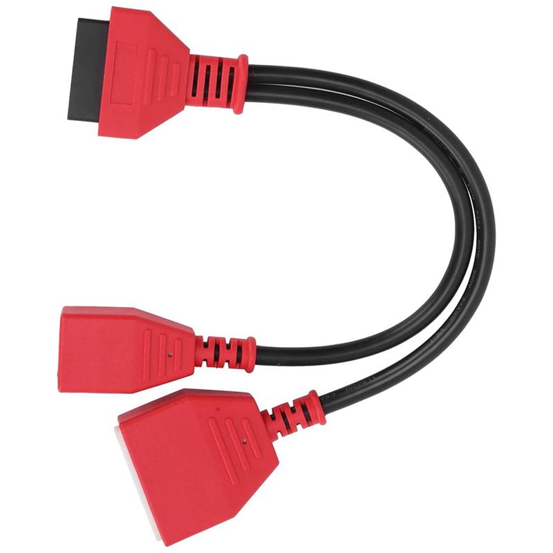 OBD2 Diagnostic Connector Cable, 16+32 OBDII Gateway Adapter Car Diagnostic Tool Replacement For Nissan Sylphy Sentra-M53K