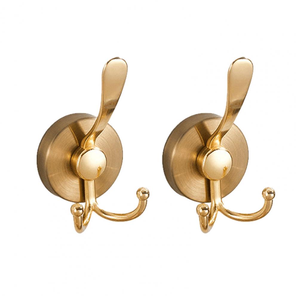 2Pcs Suction Cup Hook Reusable Removable Stainless Steel Glass Window Door Shower Towel Hanger for Bathroom Kitchen