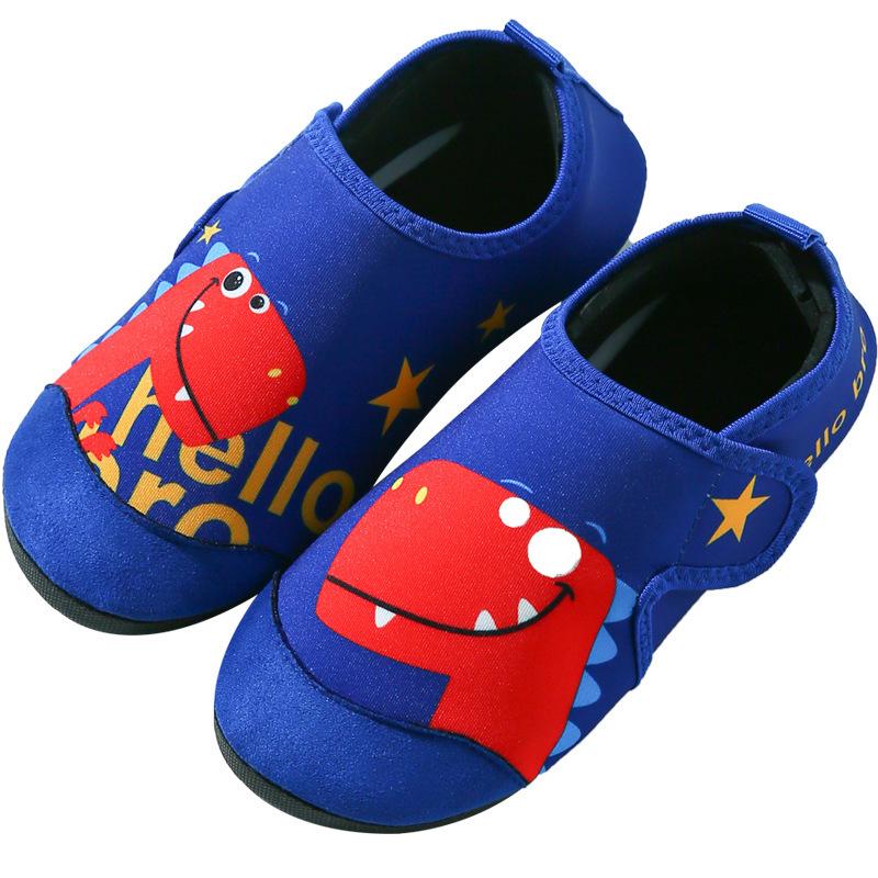 Детская пляжная обувь для дайвинга, снорклинга, плавания, для ходьбы по реке, с нескользящей подошвой, приморская обувь-носки для кожи, носки, обувь для аквапарка